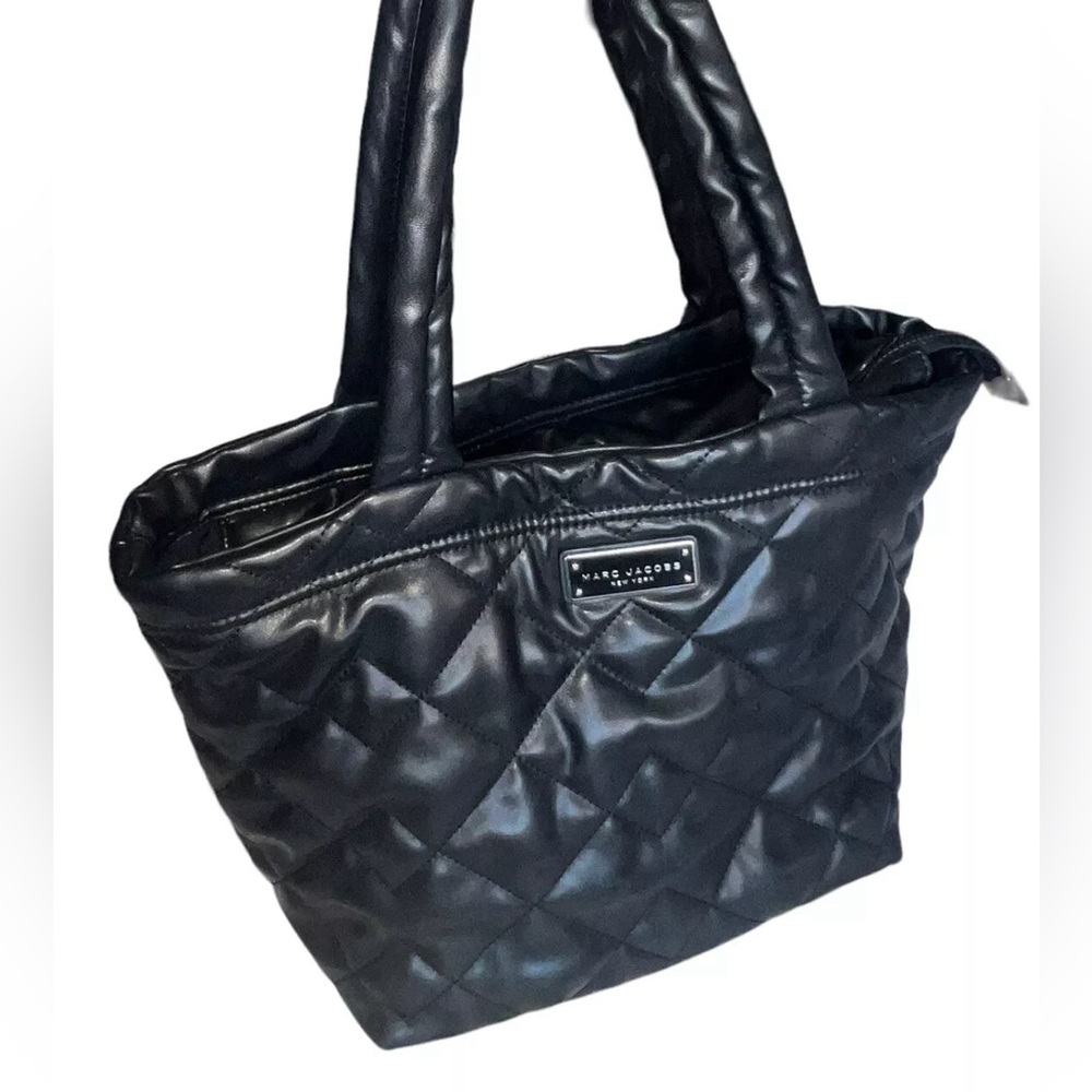 MARC JACOBS Quilted Moto Leather large Tote Pre Loved
